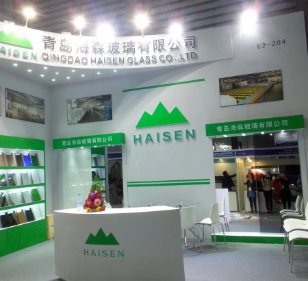 海森玻璃参加2014中国玻璃展